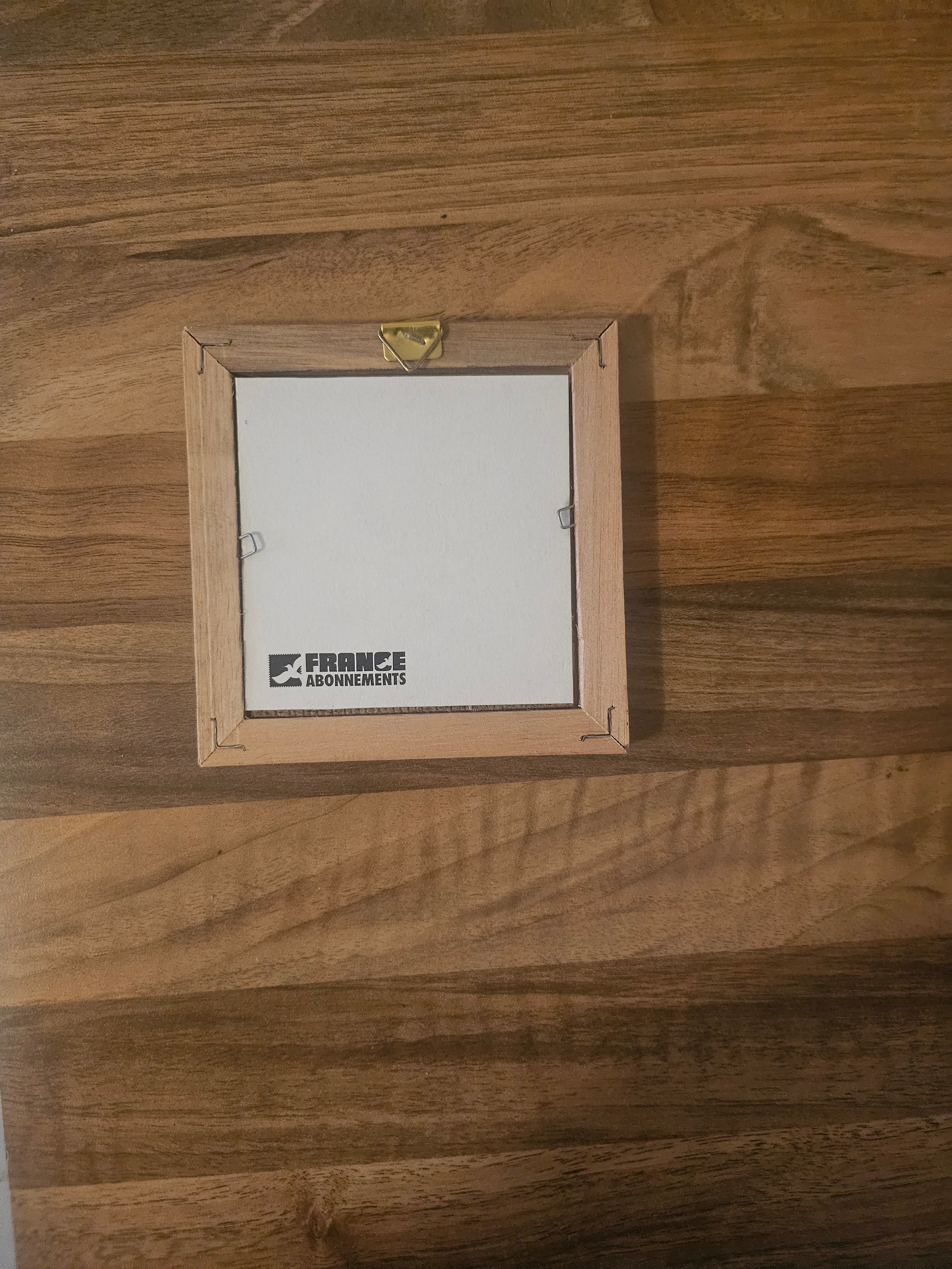 Lot de 4 mini cadres décoratifs "Canards en vol" – Style campagne