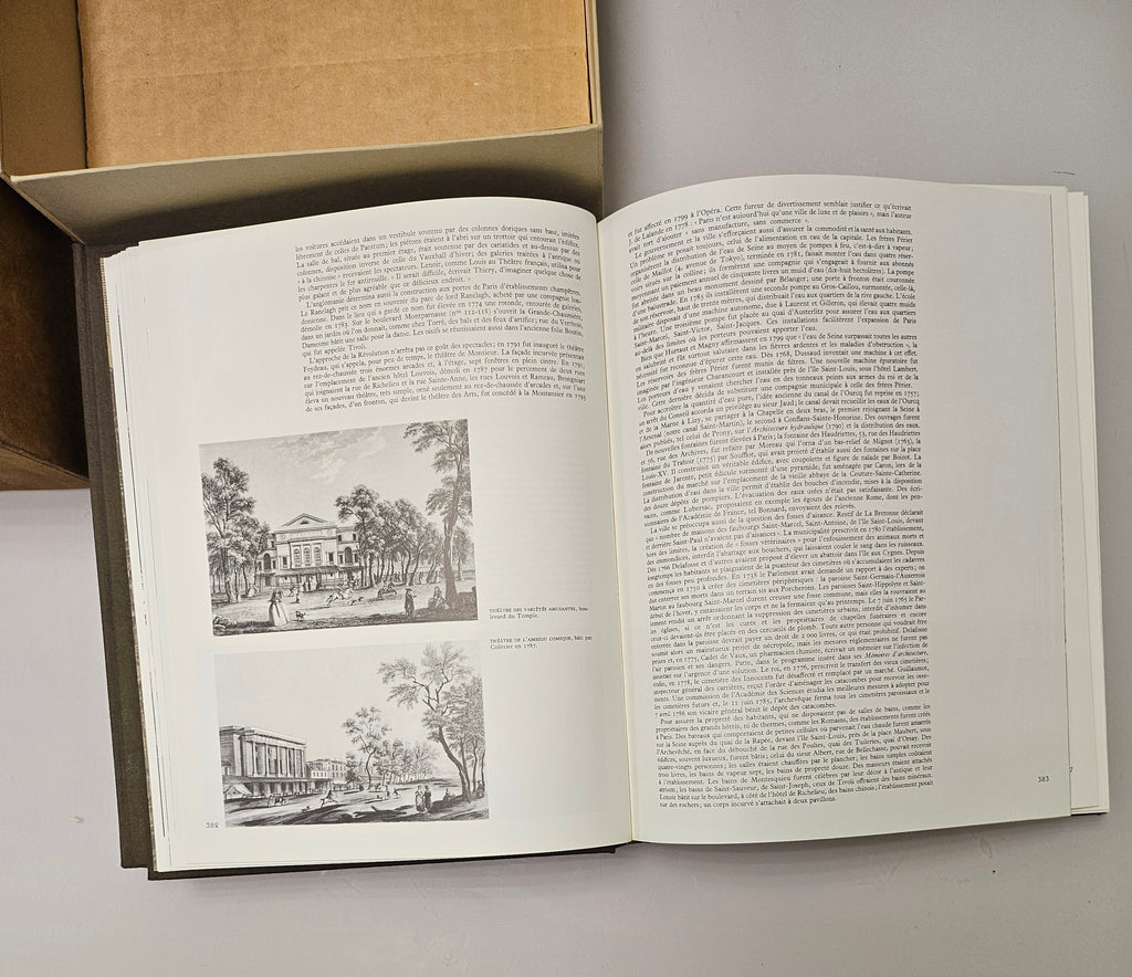 PARIS – Louis Hautecoeur (1972) – Coffret 2 volumes Fernand Nathan