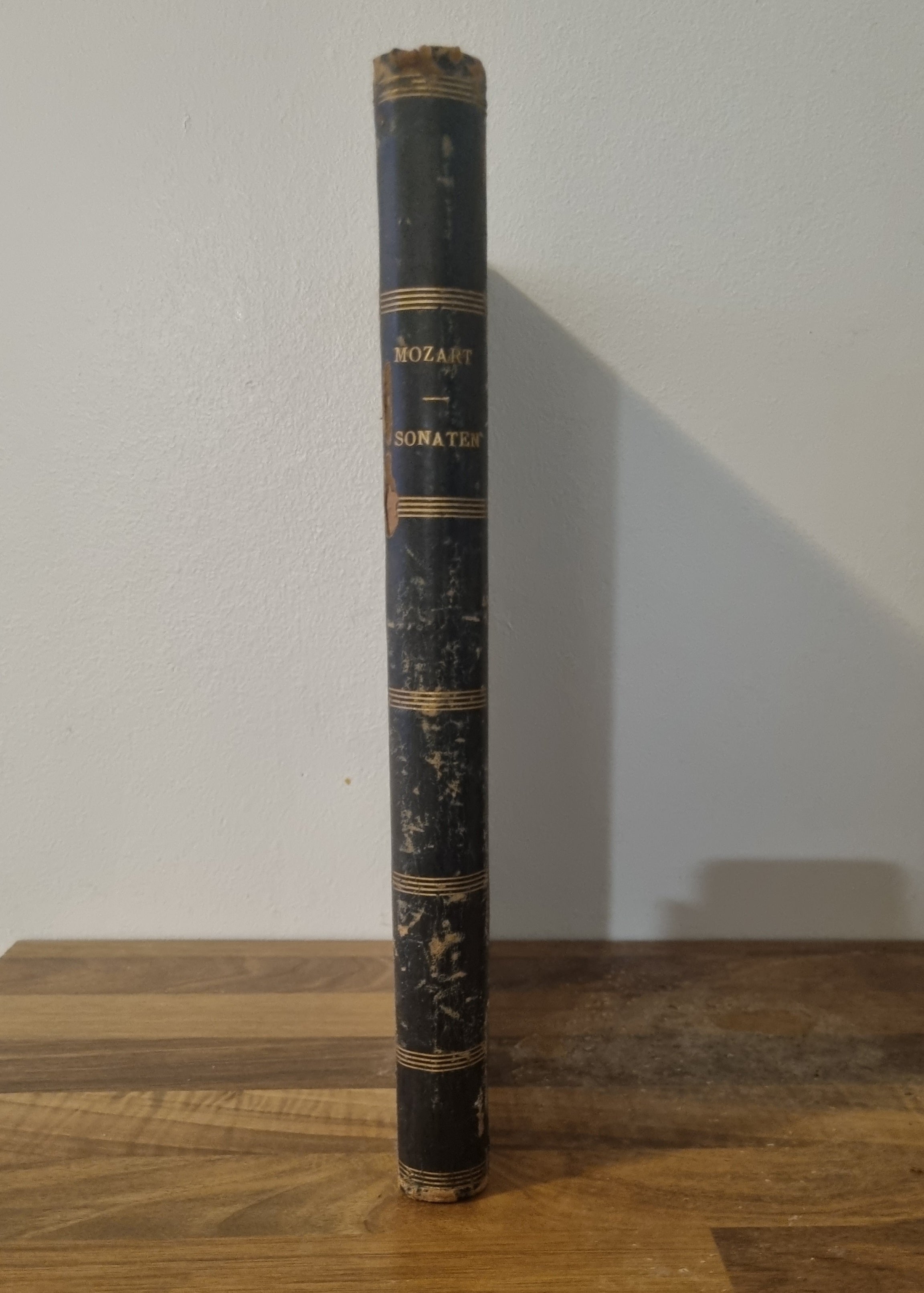 Recueil ancien des Sonates de Mozart pour piano – Édition C.F. Peters Leipzig