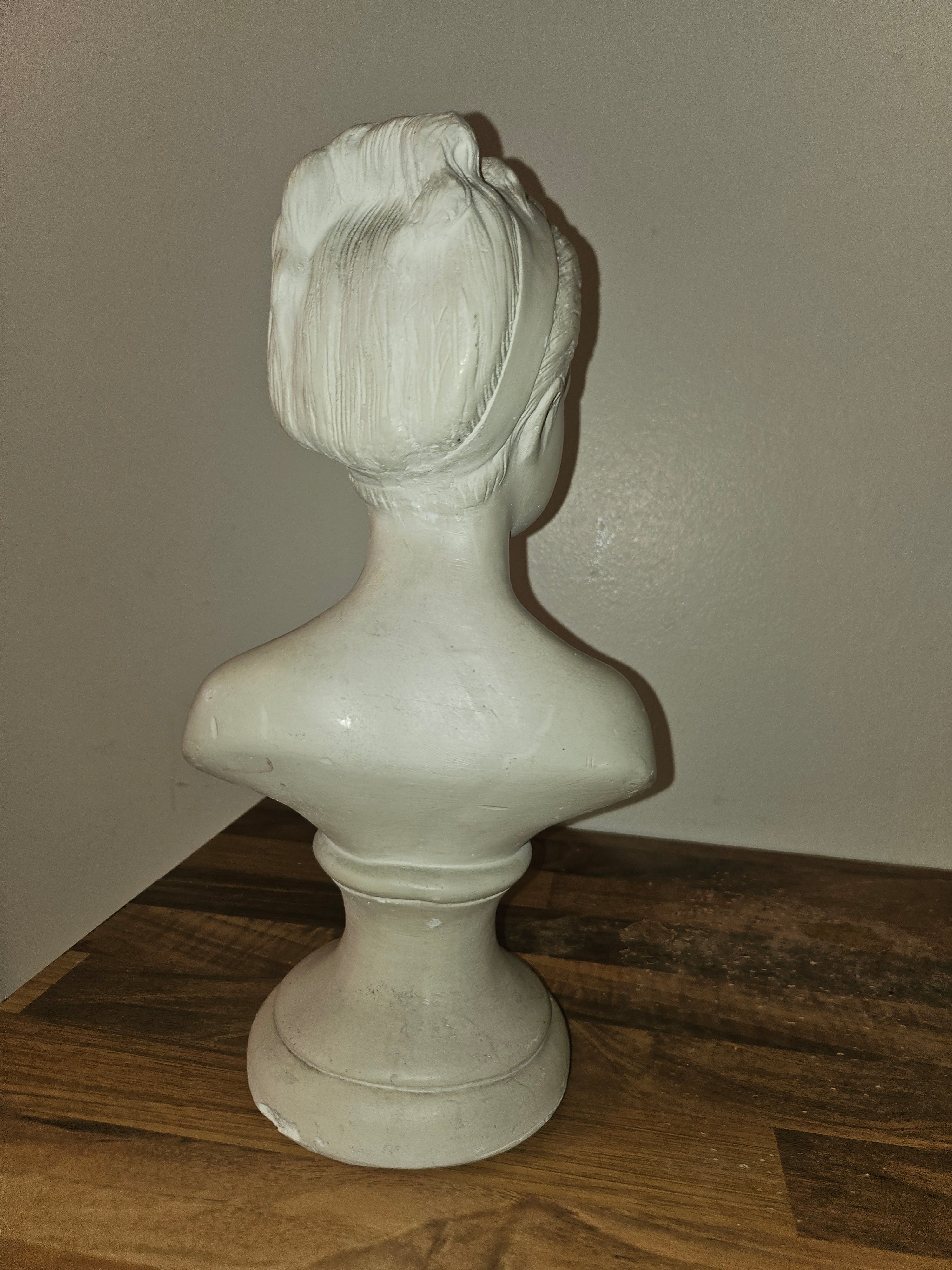 Buste décoratif de jeune fille – Style classique – 27 cm