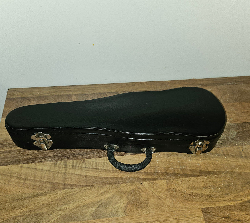 Violon miniature décoratif avec étui rigide – Objet de collection